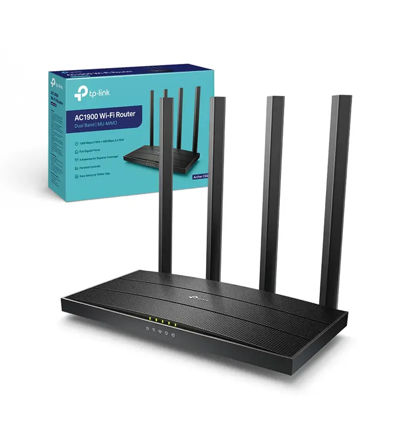 Archer C80: Router Wi-Fi Doble Banda AC1900 MU-MIMO | Rendimiento Superior para tu Hogar | TP-Link