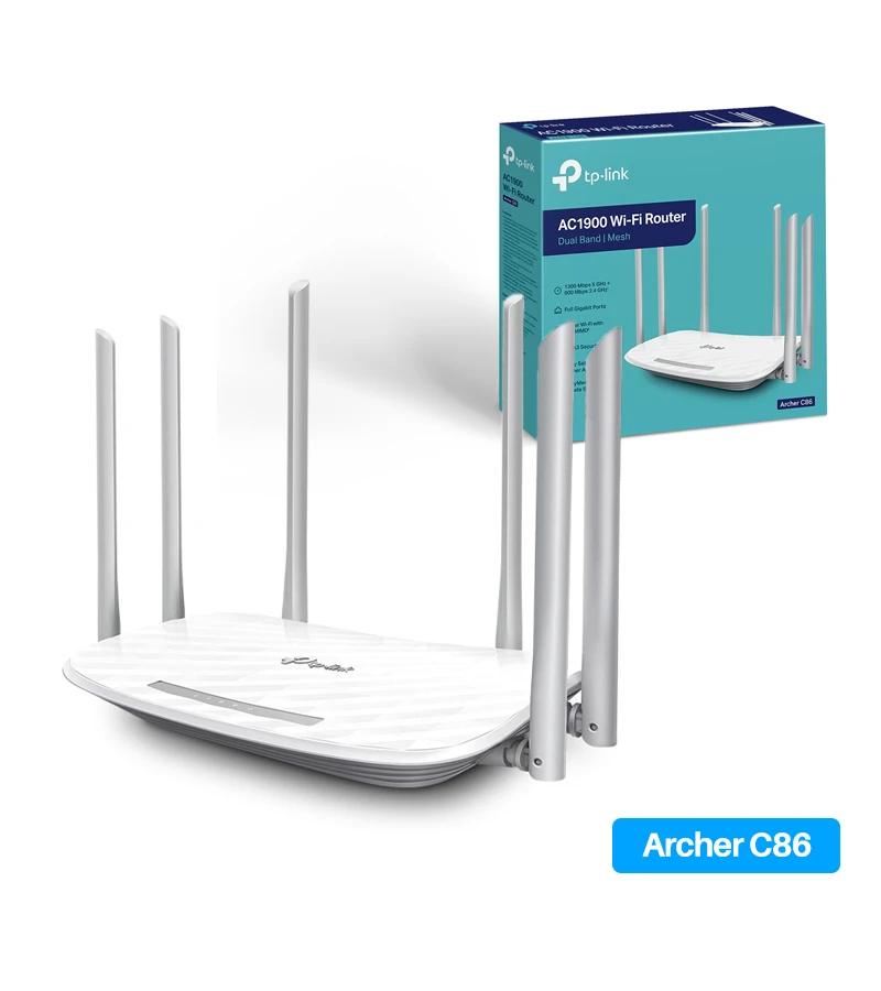 Router Wi-Fi AC1900 Gigabit MU-MIMO TP-Link Archer C86