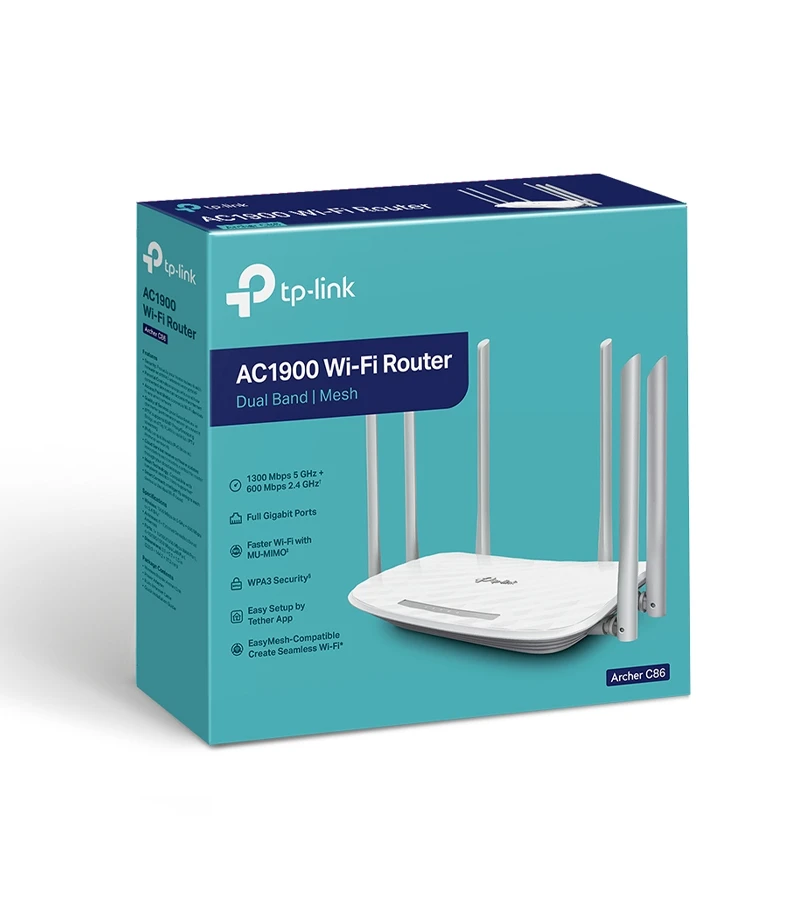 Router Wi-Fi AC1900 Gigabit MU-MIMO TP-Link Archer C86 - Imagen 5