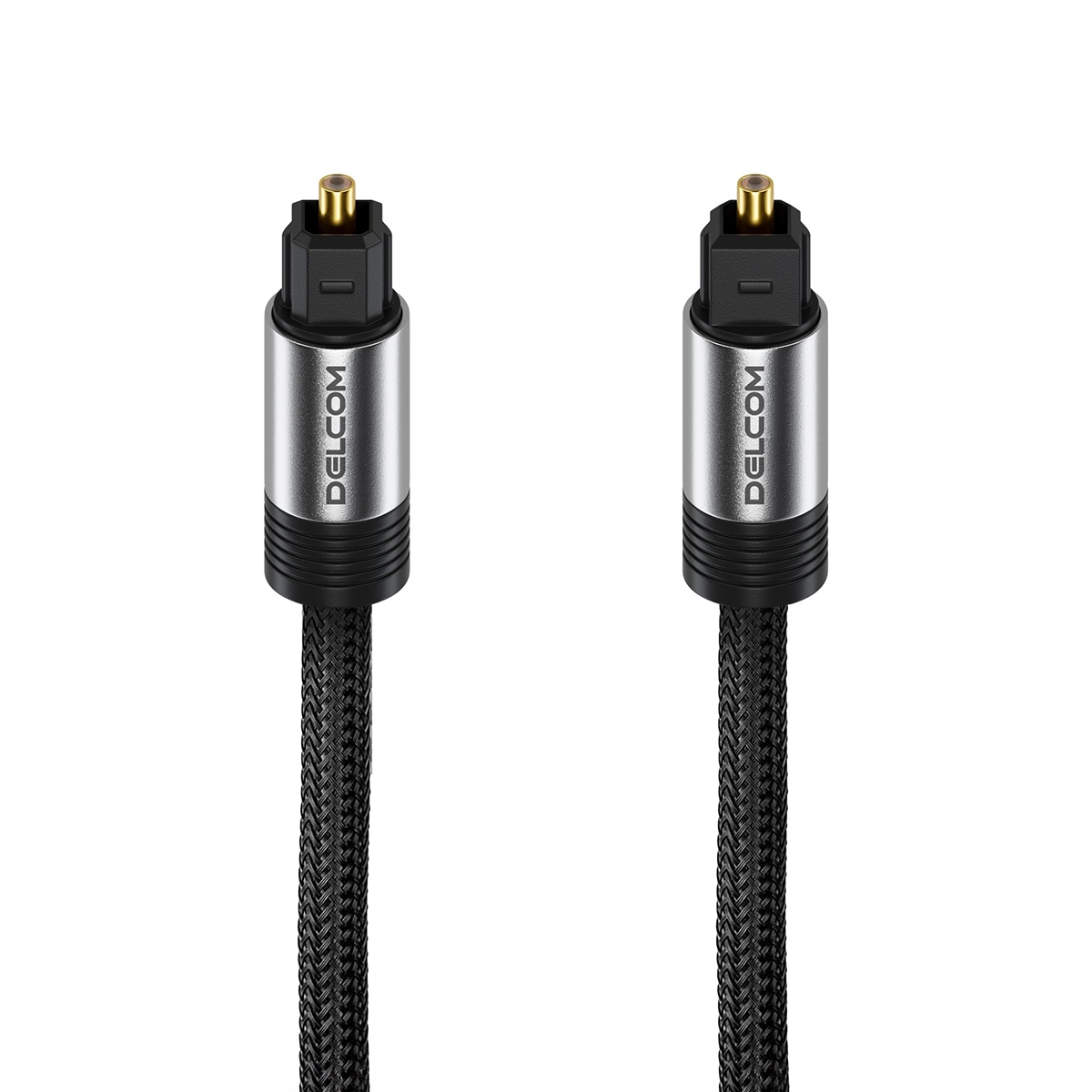 Cable de Audio Óptico Digital 2m SPDIF Delcom DL-ATS02 (Enmallado): ¡Sonido Puro y Envolvente! - Imagen 4