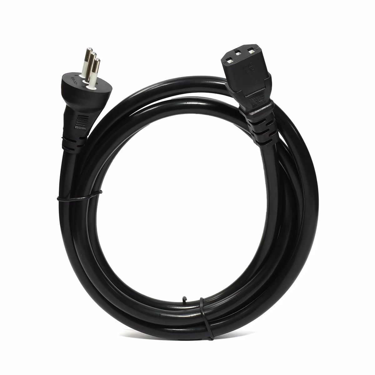Cable de Poder 3 en Línea CEI-23-16 a C13 14AWG 15A 1.8 Metros NETCOM PE-PW0088: La Conexión de Máxima Potencia para tus Equipos - Imagen 4