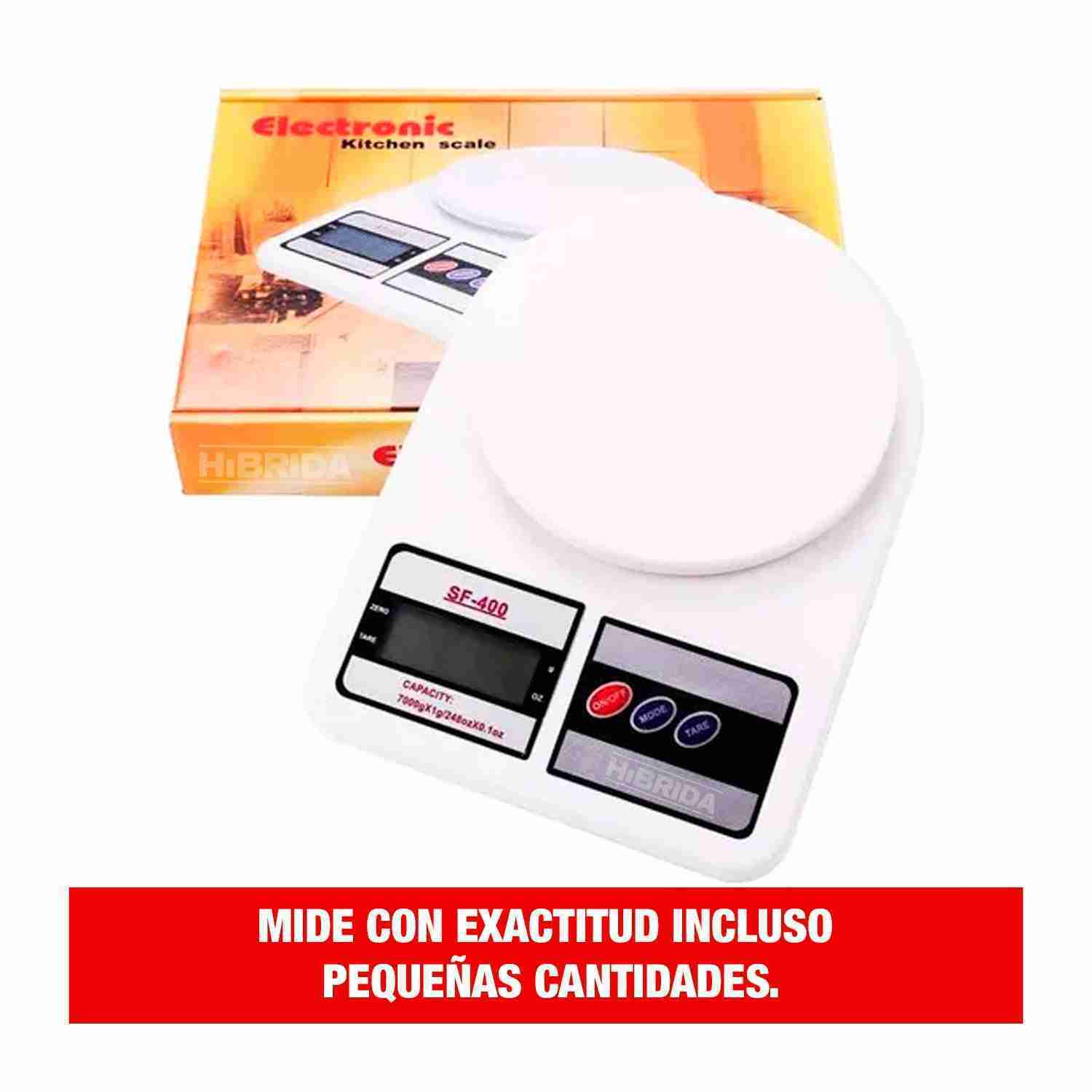 BALANZA DIGITAL GRAMERA DE COCINA X3 UNID BÁSCULA PASTELERÍA – SF-400 X 3 - Imagen 6