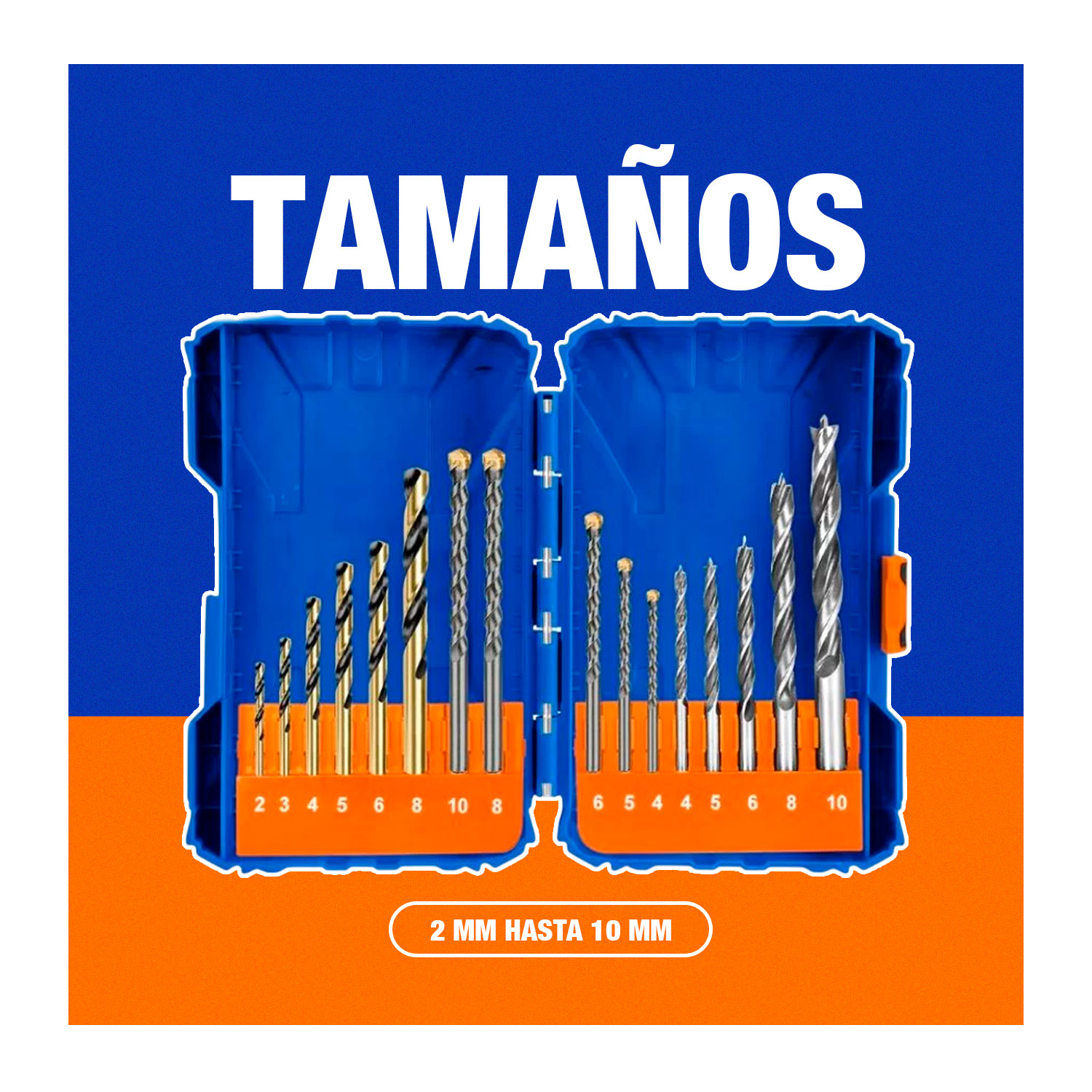 Set De Brocas Multiusos 16pcs + Set De Accesorios - Imagen 3